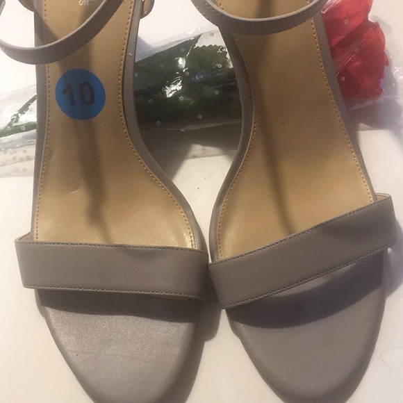 Nwt Michael by Michael kors hight heel open toes sz 10 - Picture 2 of 15